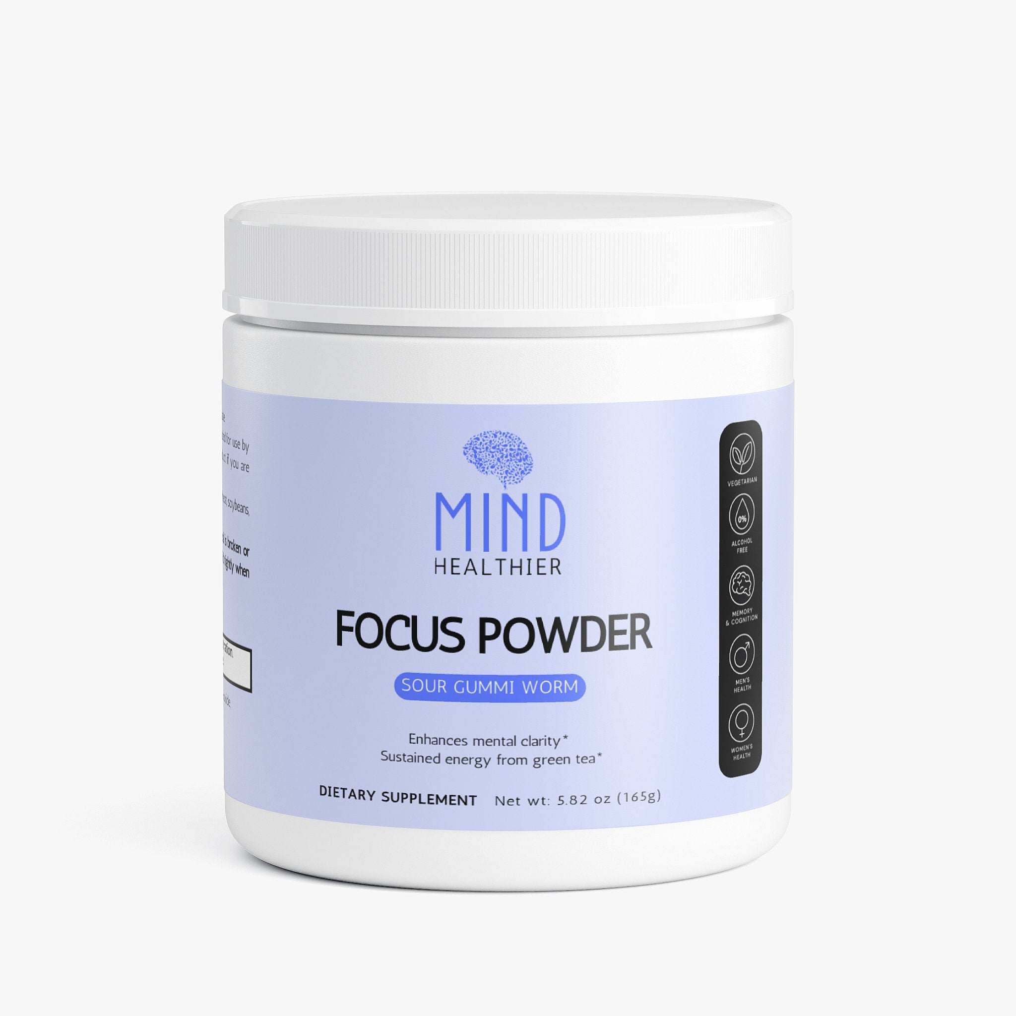 Focus Powder (Sour Gummi Worm)