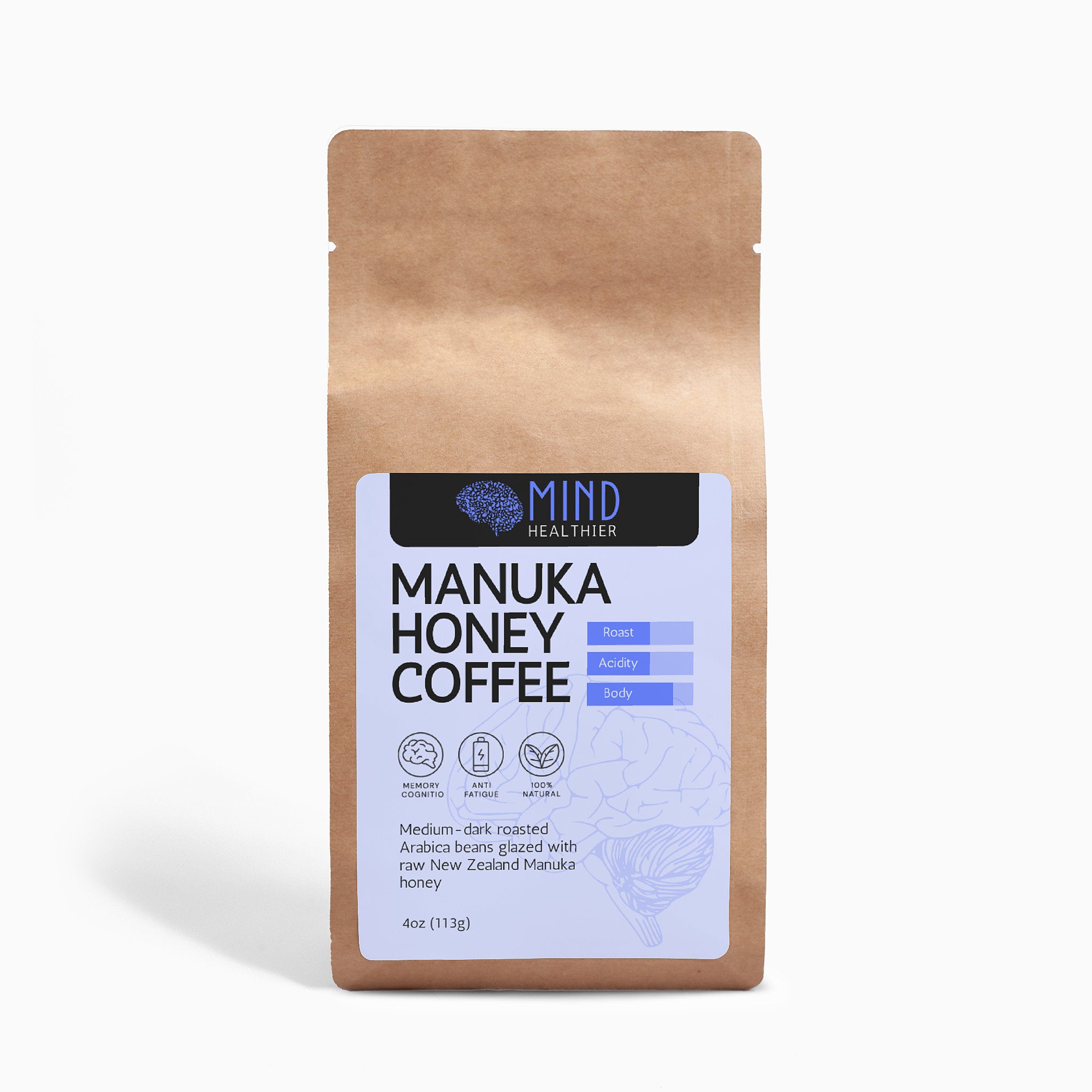 Manuka Honey Coffee 4oz