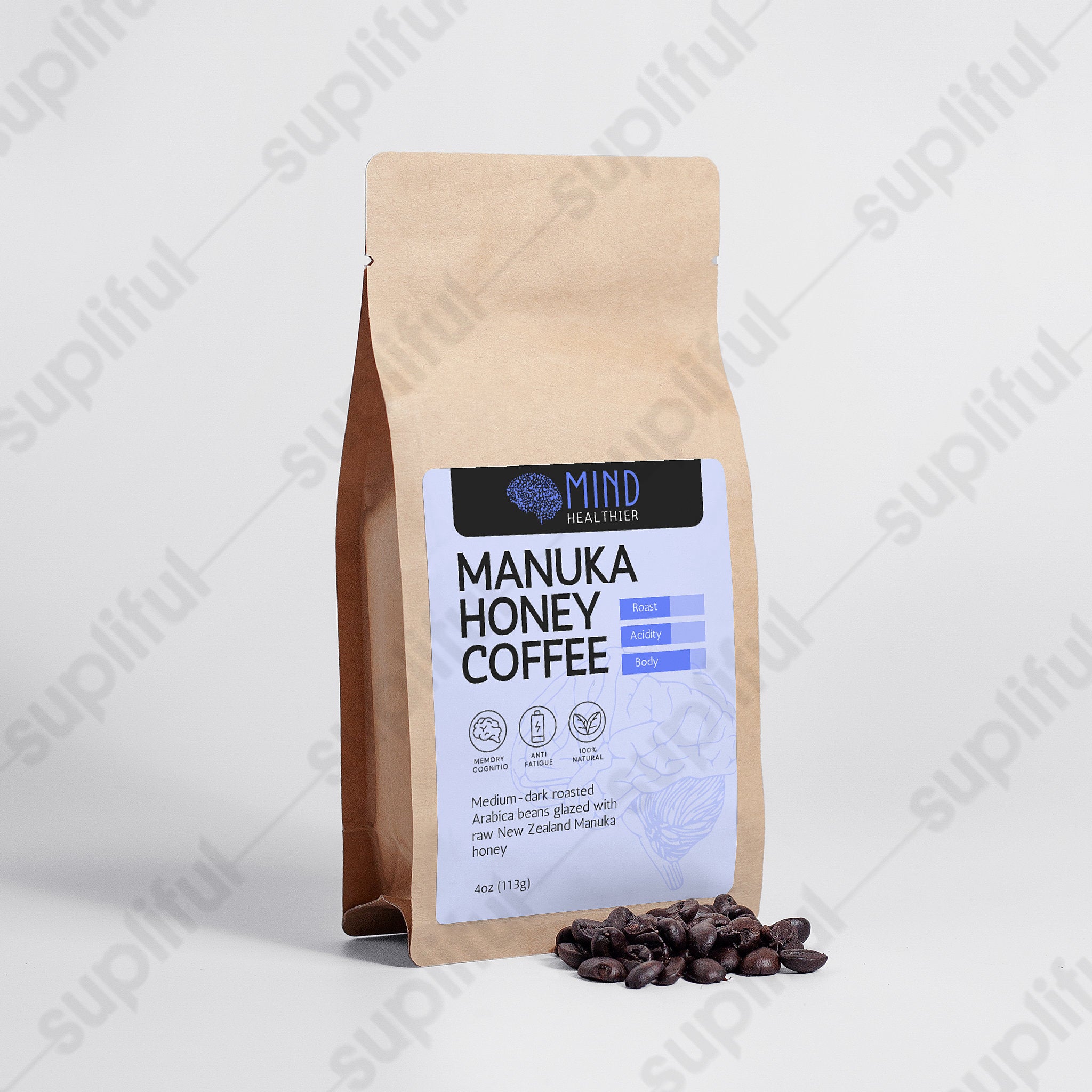 Manuka Honey Coffee 4oz