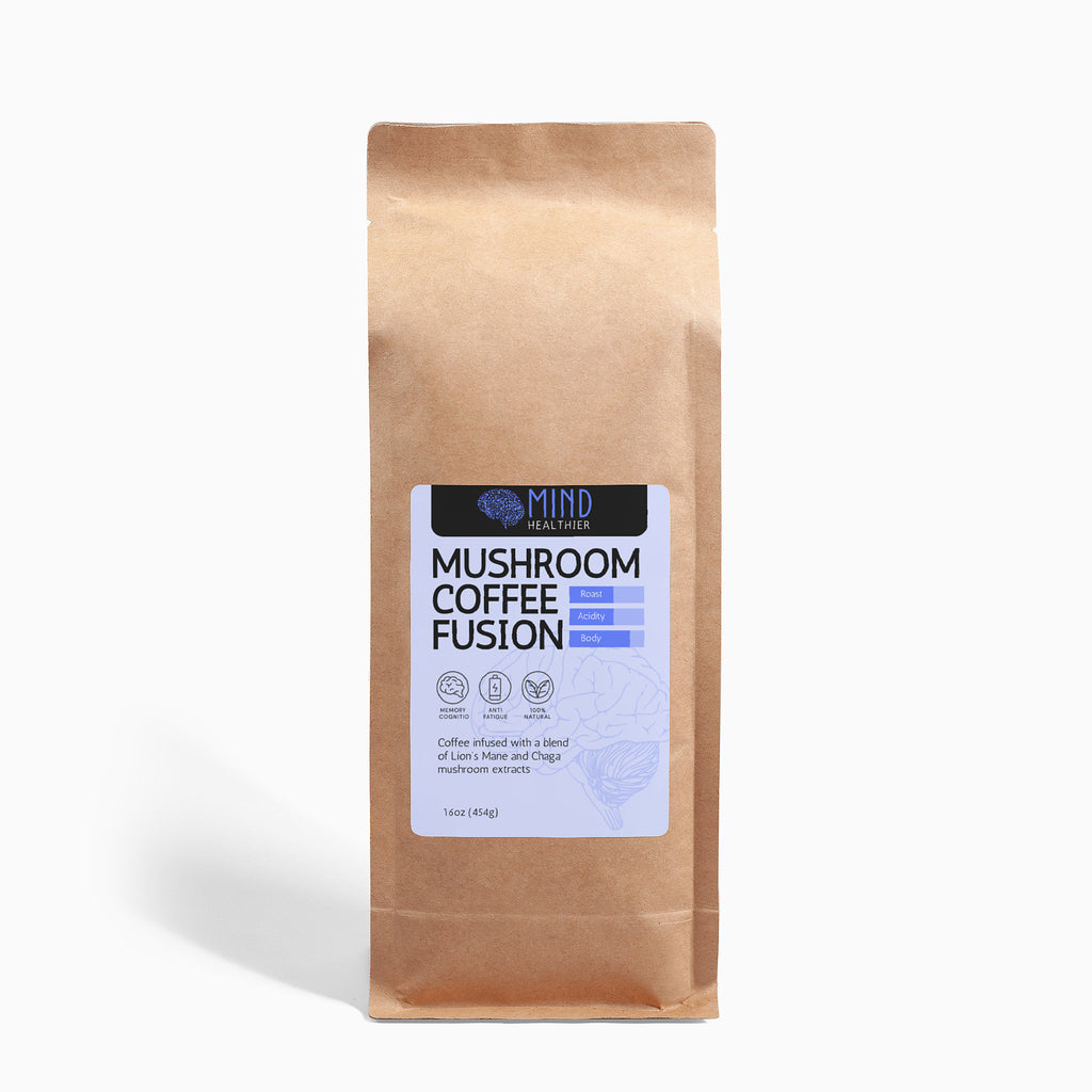 Mushroom Coffee Fusion - Lion’s Mane & Chaga 16oz