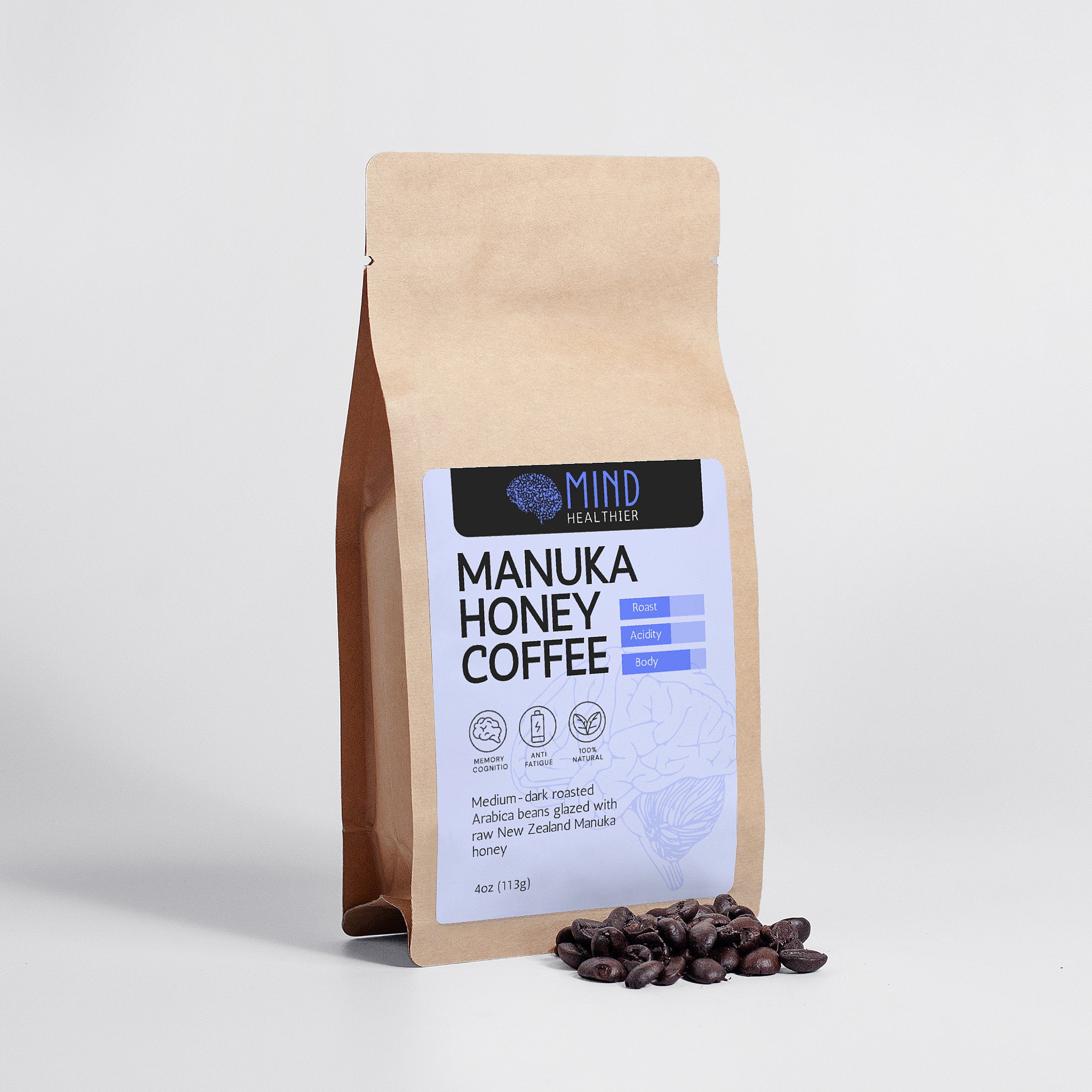 Manuka Honey Coffee 4oz