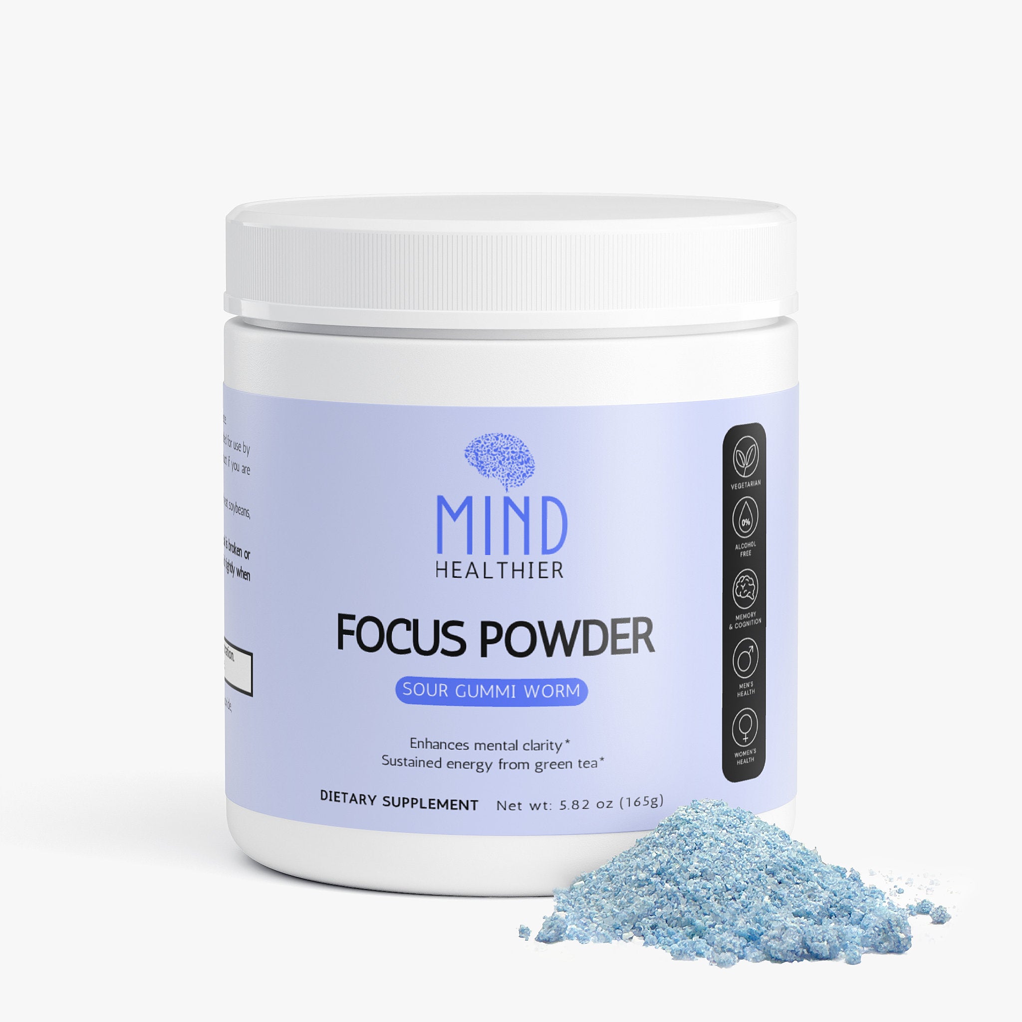Focus Powder (Sour Gummi Worm)